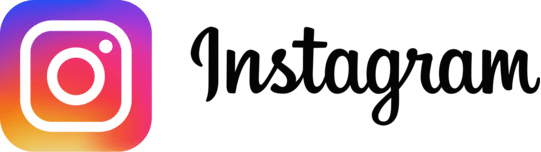 Instagram logo w text