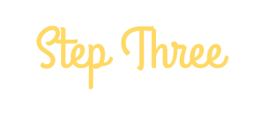 Step Three – Home Page
