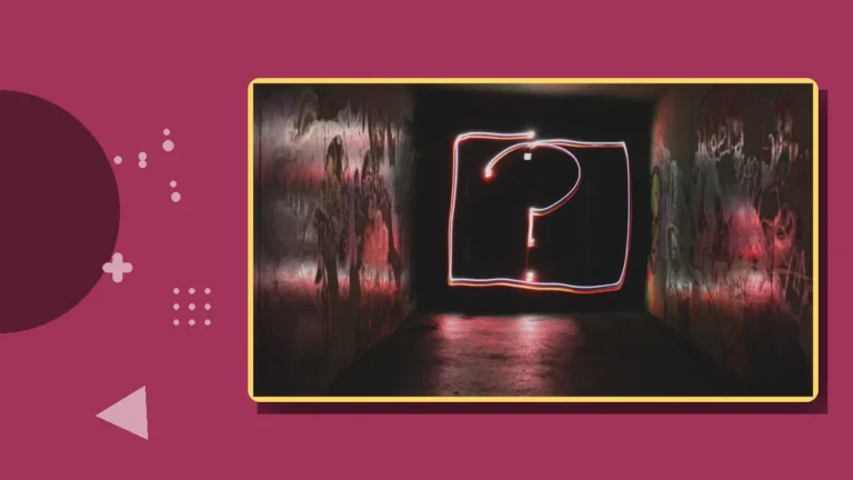 A glowing neon question mark in a dark room, illustrating the uncertainty when a child insists 'I only want to be with Mommy/Daddy' and how custody evaluators may weigh it.